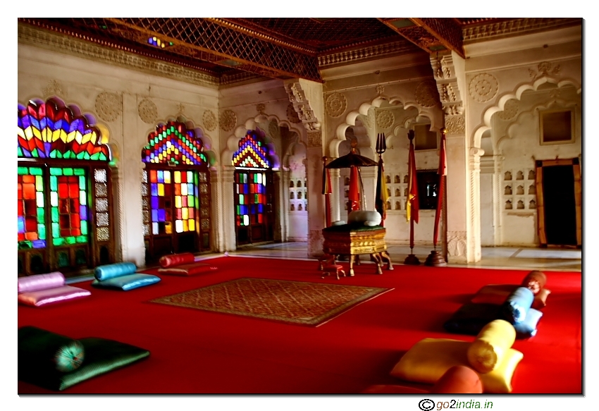 Mehrangarh fort inside photo