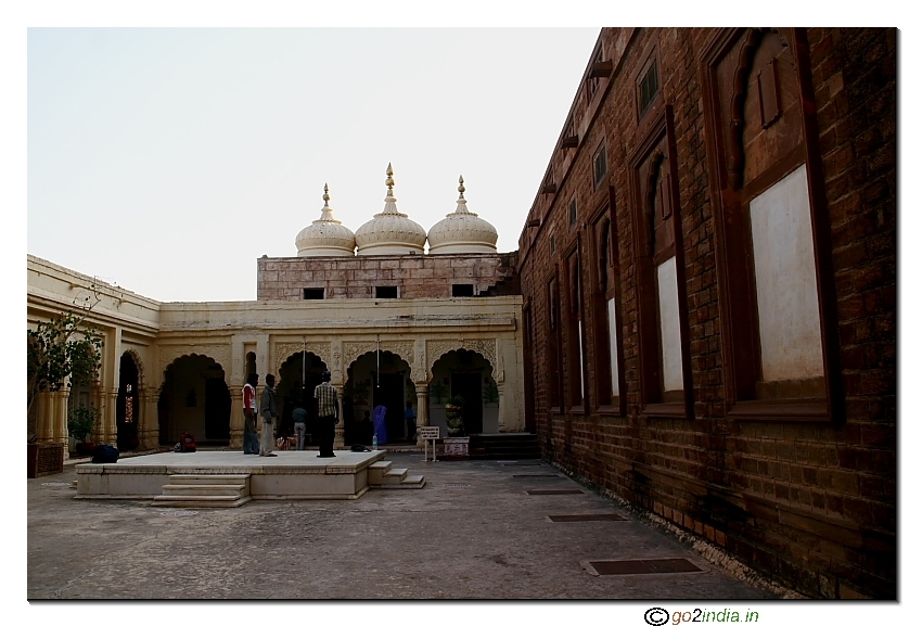 Temple inside Mehrangarh fort