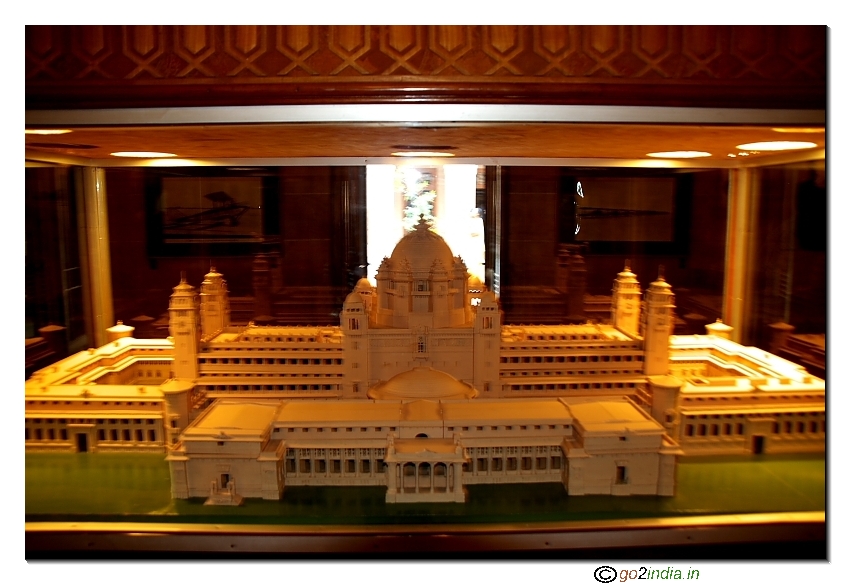 Model of Umaid Bhawan Palace