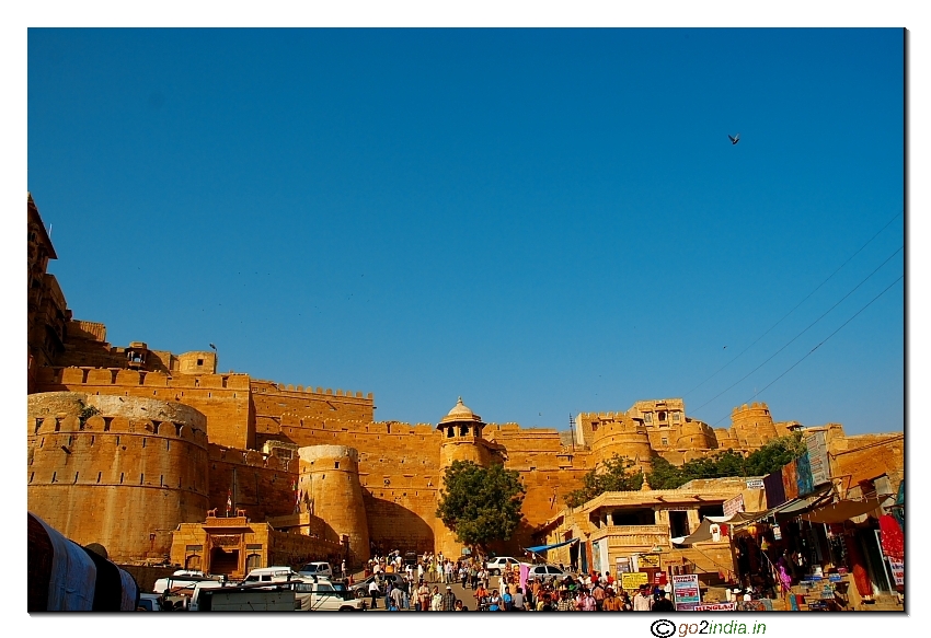 Jaisalmer fort outside