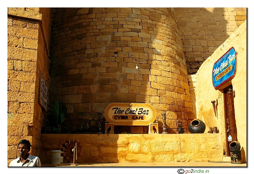 Cafe inside Jaisalmer fort