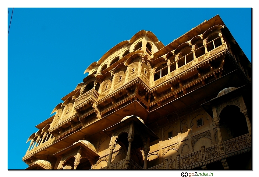Ornamental balcony at Jaisalmer fort