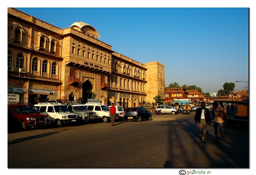 Jodhpur town near railway station