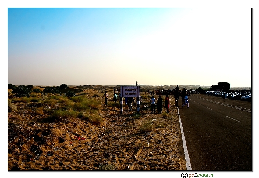 Sam Sand dunes near Jaisalmer 