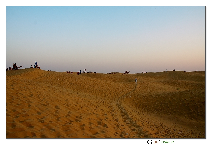 Sand dunes of Sam 