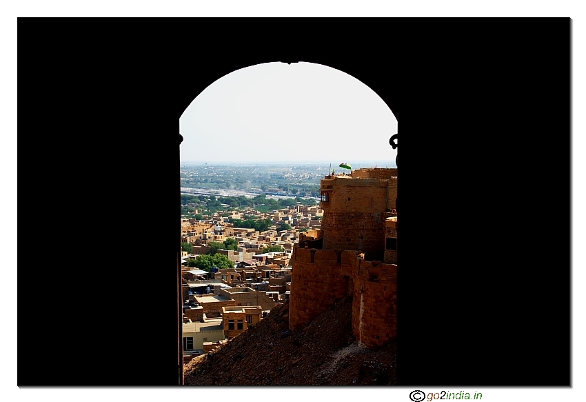 Jaisalmer from city window