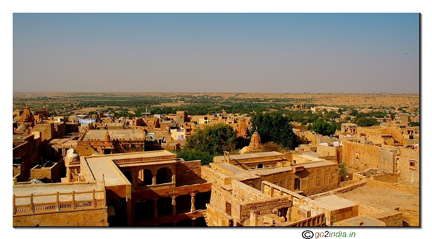 View from Jaisalmer fort