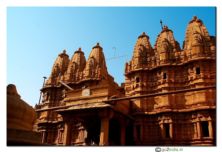 Jain temple inside Jaisalmer fort