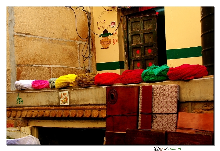 Rajasthan Turbans for sale inside Jaisalmer fort
