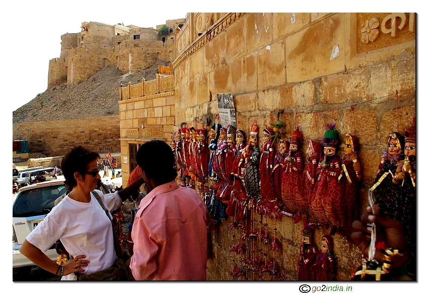Jaisalmer fort wall 