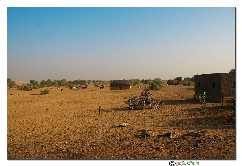 Desert near Jaisalmer 