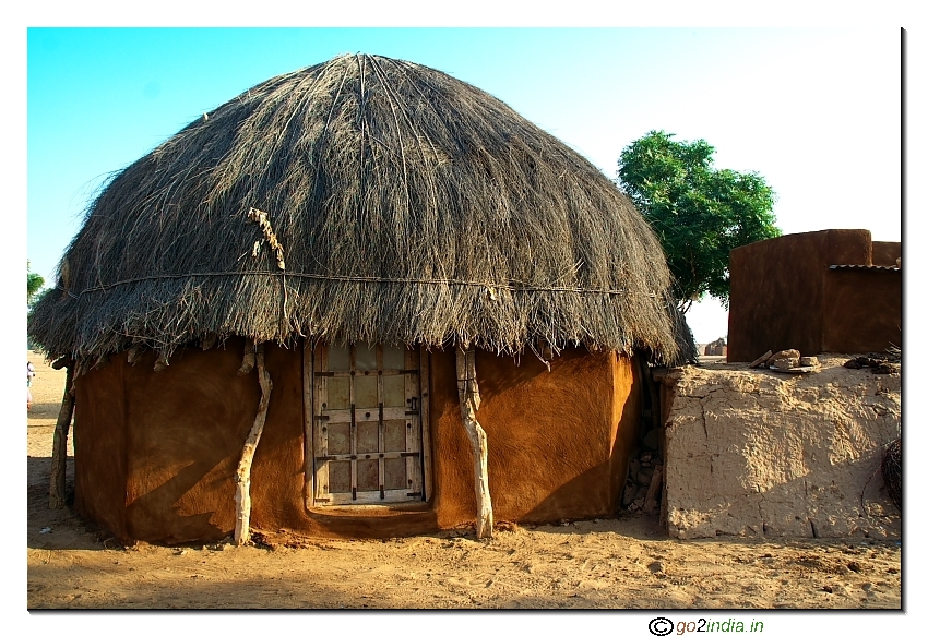 Desert House inside Dhaneli village