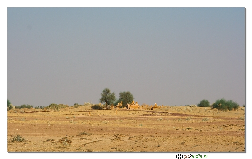 Desert near Jaisalmer 