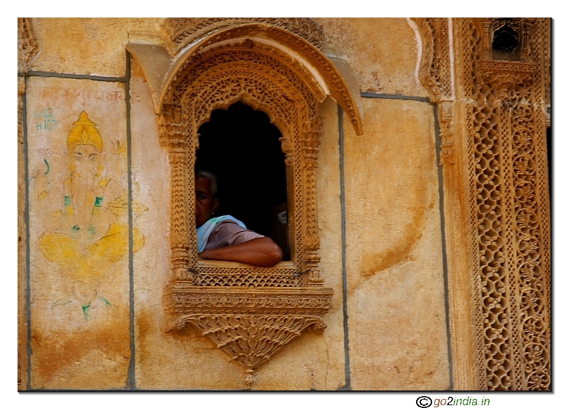 Window at Nathmal Ji Ki Haveli