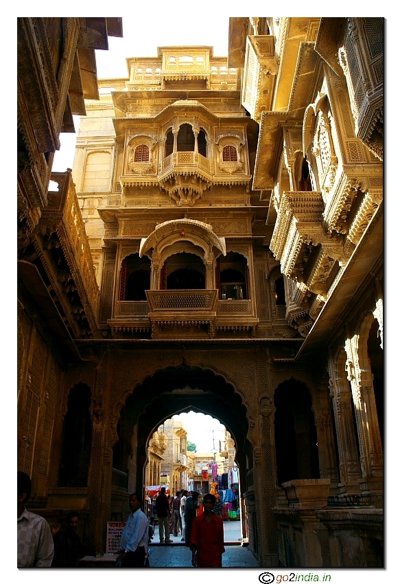 Patwan Ki Haveli from inside view