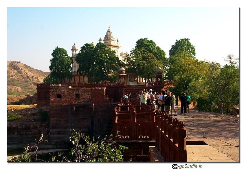 Jaswant Thada side view