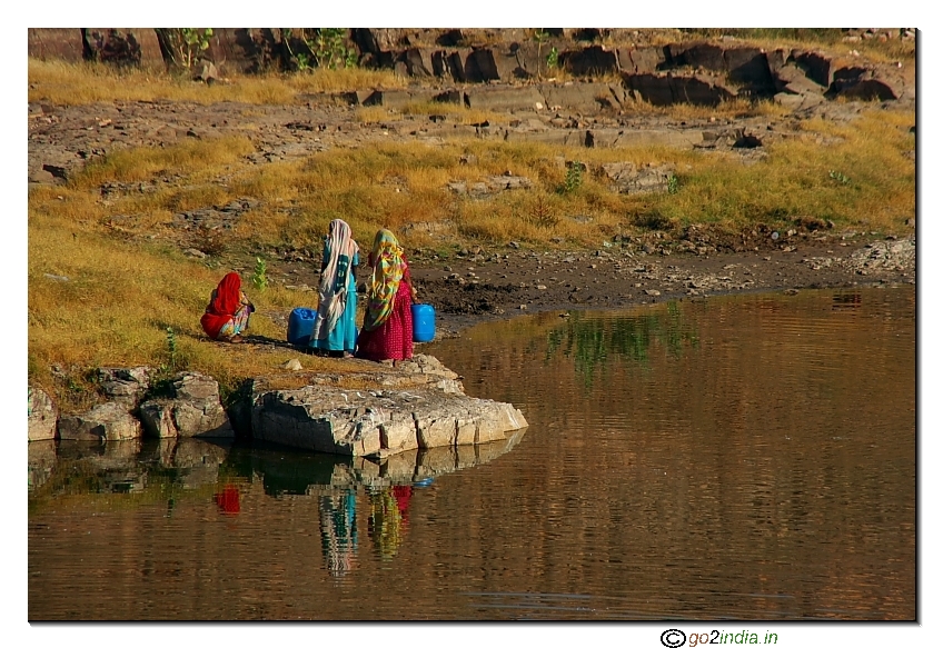 Pond near Jaswant Thada