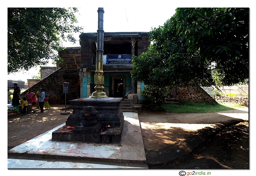 Front side main entrance of Kumararama Bheemeshwara temple