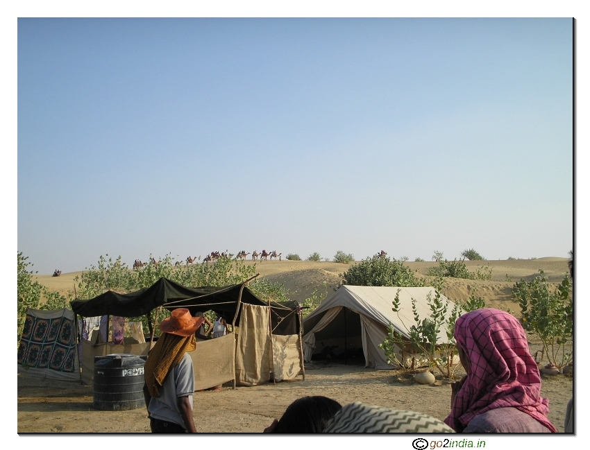 Desert camp