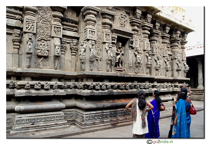 Back side view of Simhachalam temple Vizag