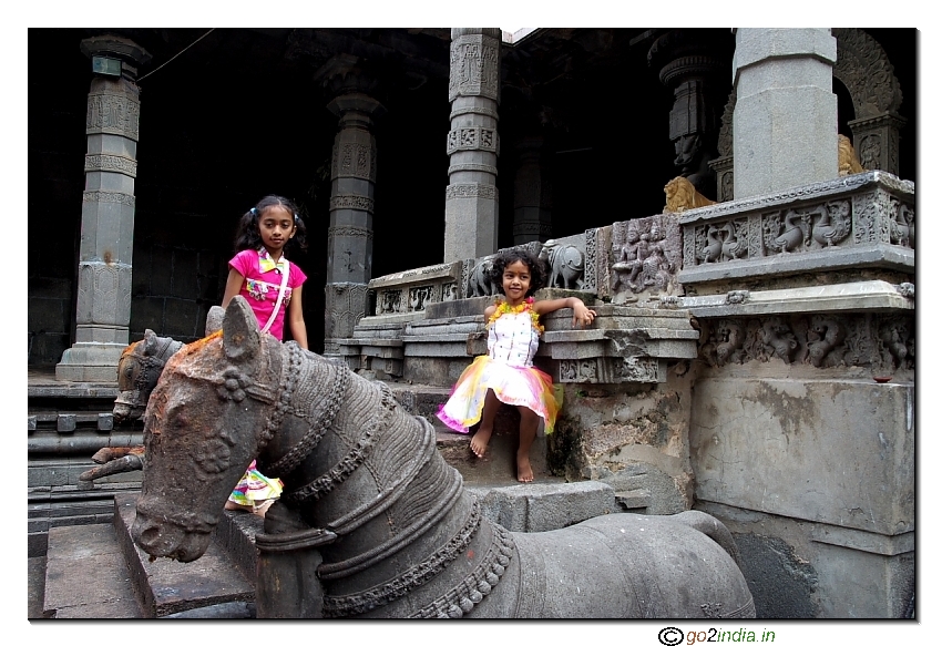 Charriot at Simhachalam temple vizag