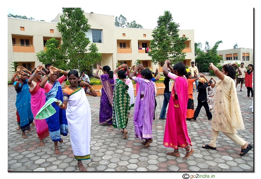 Dance of tribals at Araku valley - Dhimsa