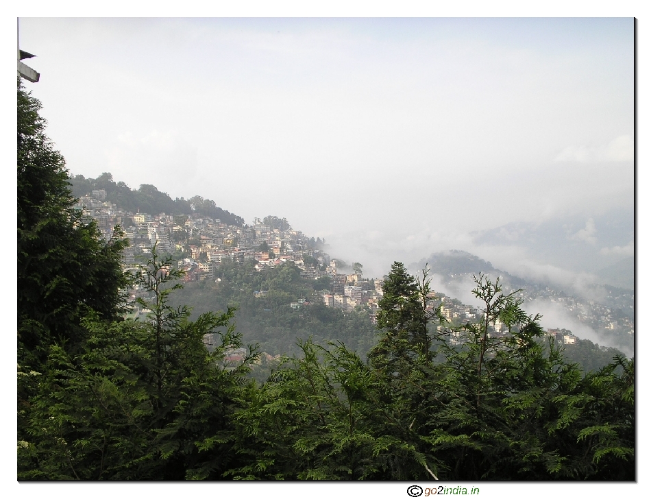 Gangtok hill station in Sikkim