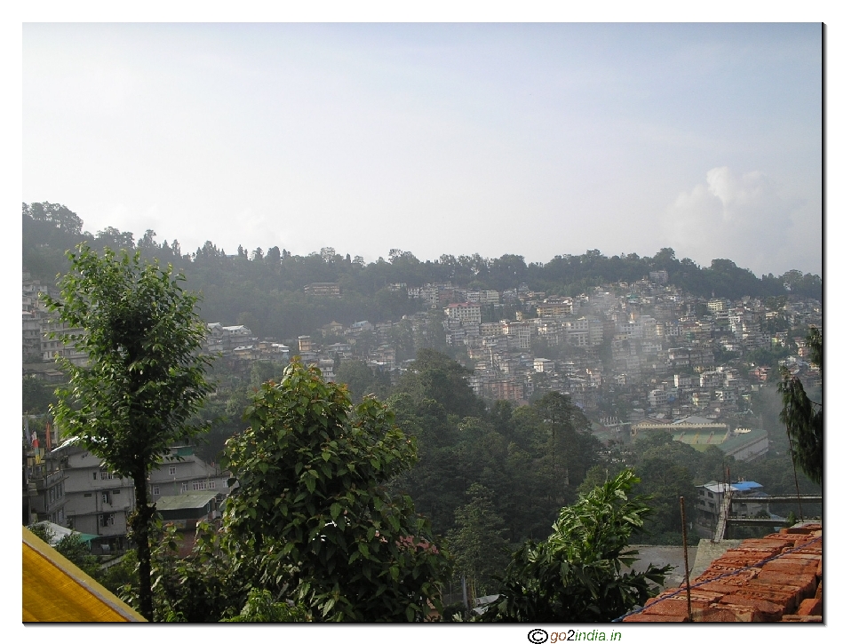 Gangtok the capital of Sikkim