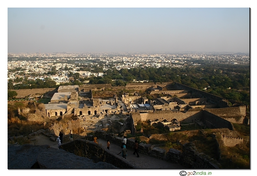 Golconda fort Hyderabad