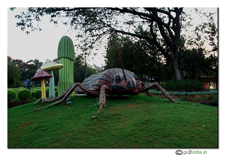 Bug statue at NTR Park Secunderabad