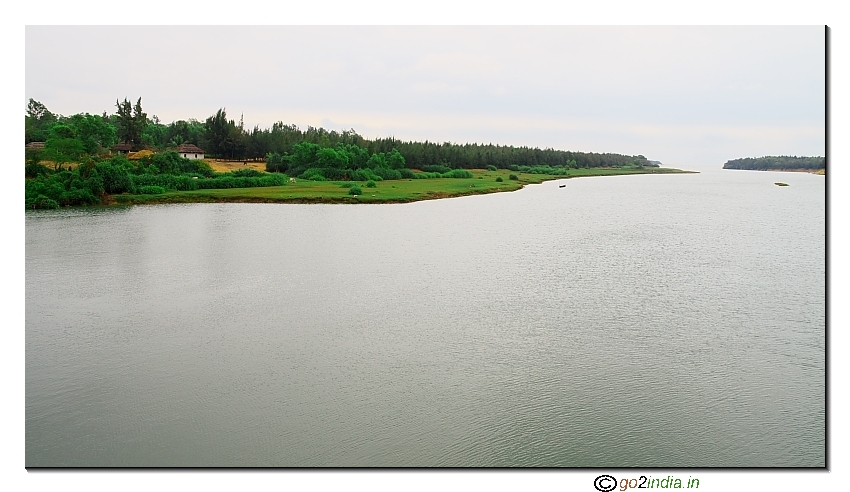 River on the way to Konark