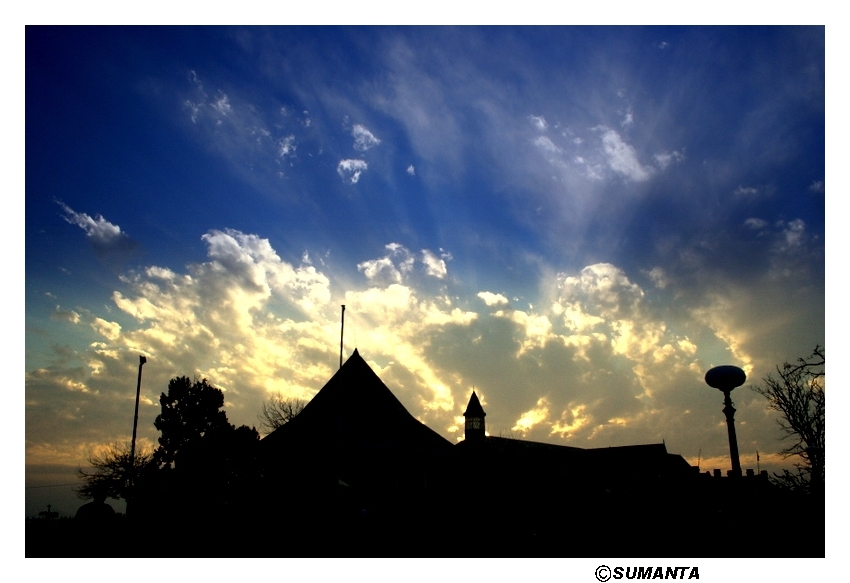 Shimla Mall sunset