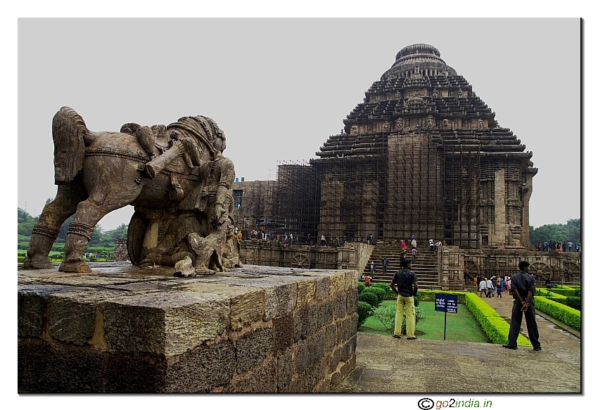Konark Sun temple near Puri