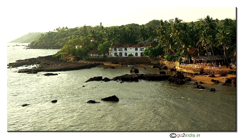 Dauna Paula beach view at Goa