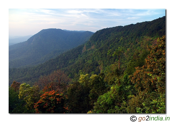 Agumbe sunset view point shimoga Karnataka