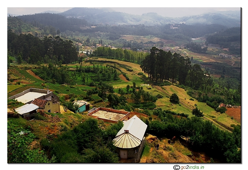 Ooty metupaliam train route view at Ketti valley