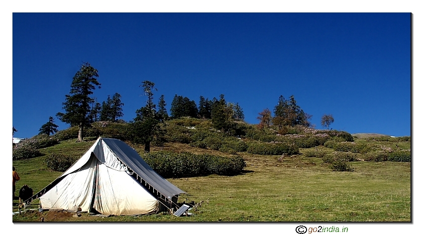 Camp at Talhouti