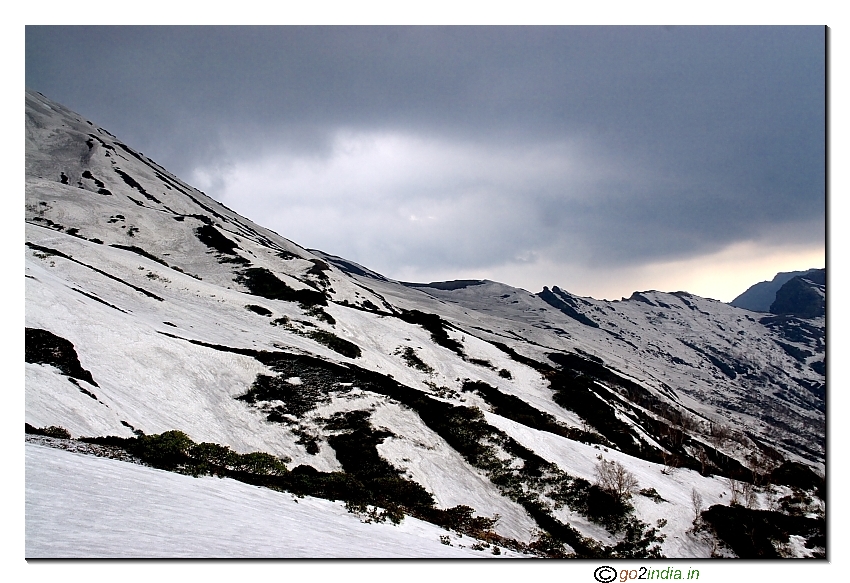 Trekk in snow