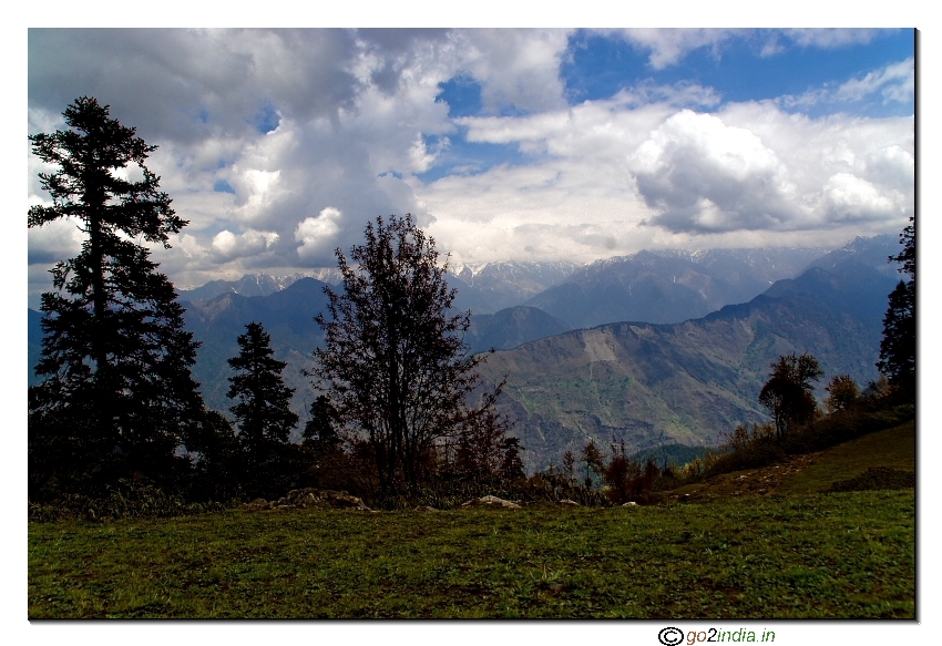 Himalayan view during trekking