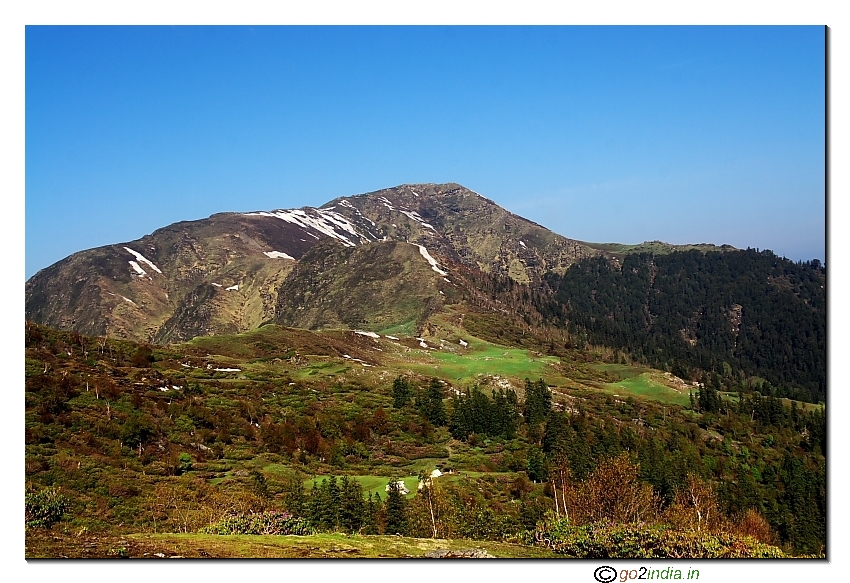 On the way to Talhouti- Dhunda camp from a distance