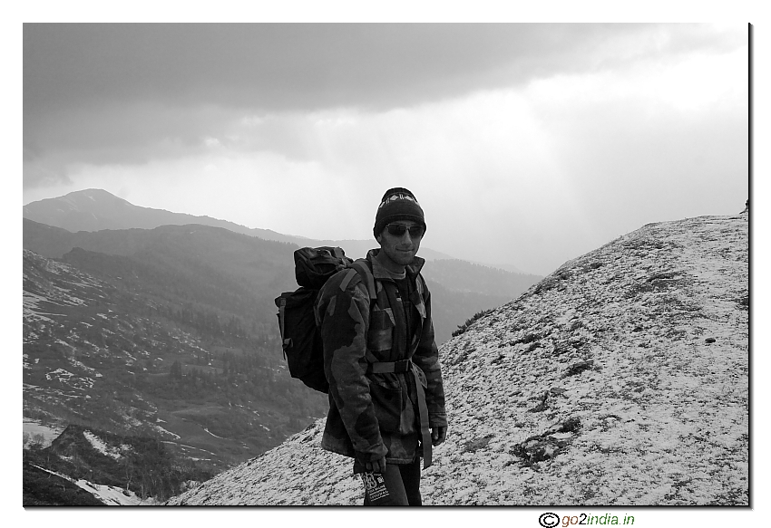 Our guide during the trekking to Talhouti