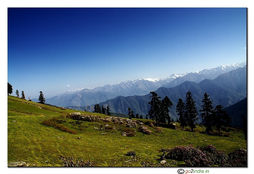 Himalayan view during trekking
