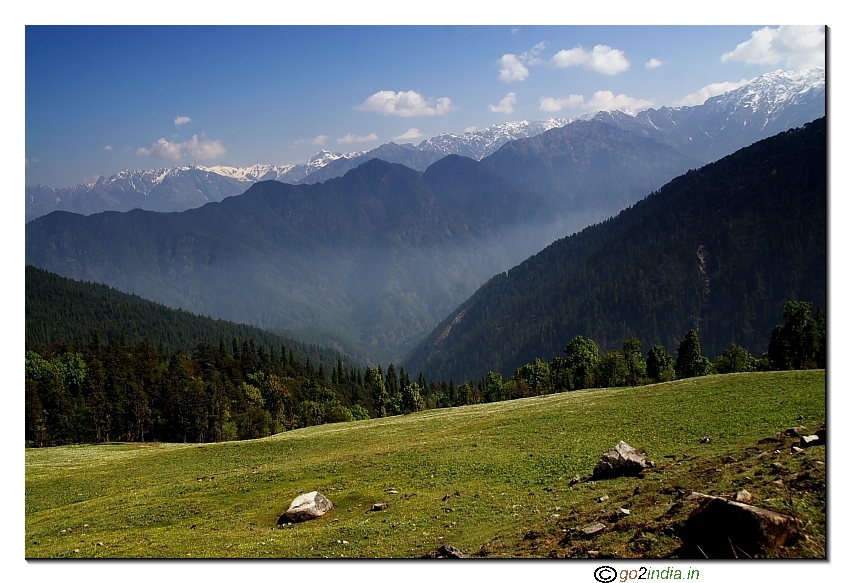 Sceneries of Himalaya during trekking