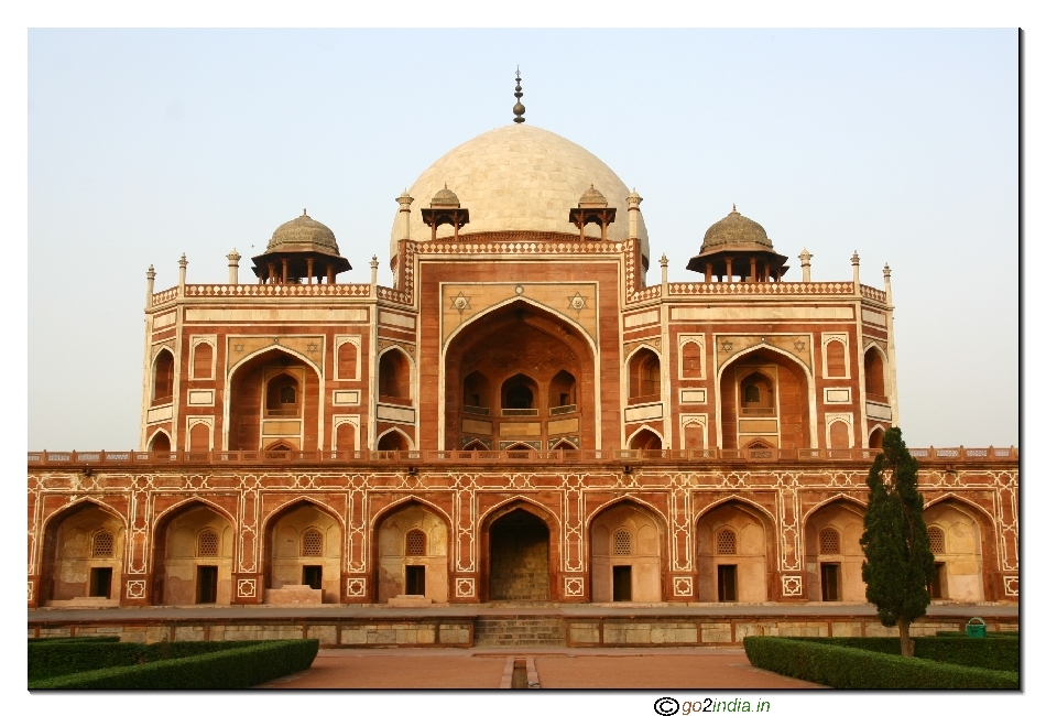 Main structure of Humanyuns Tomb at Delhi