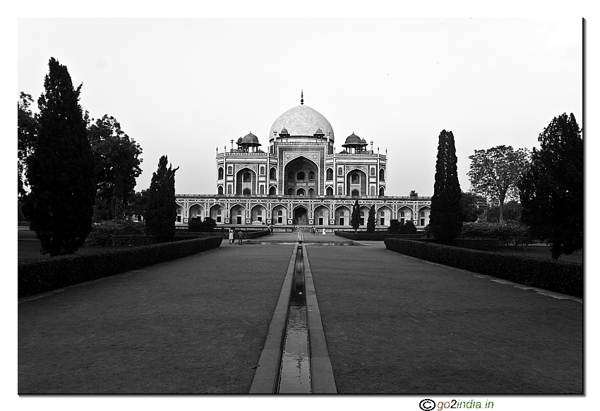 Main structure of Humayuns tomb at  Delhi