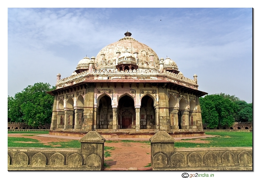 Isa Khan Niyazi tomb near Humanyuns tomb at Delhi