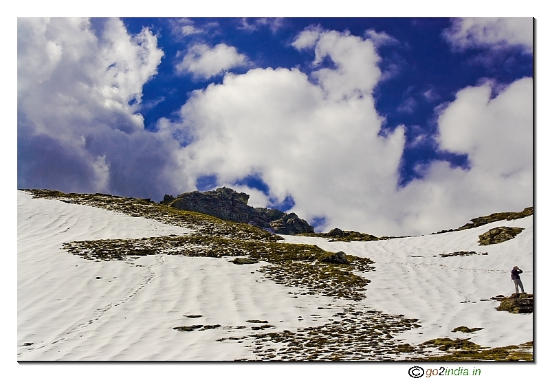 Kedarkantha hill climbing during trekking