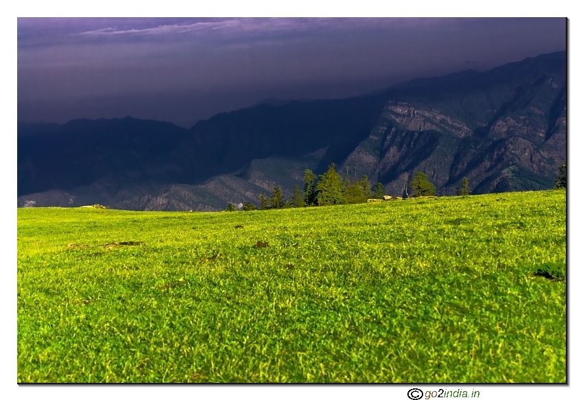 Kedarkantha base camp during trekking