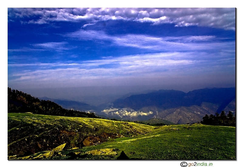 View near Kedarkantha camp