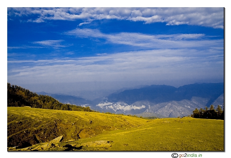 Green  Meadow near Kedarkantha trekking